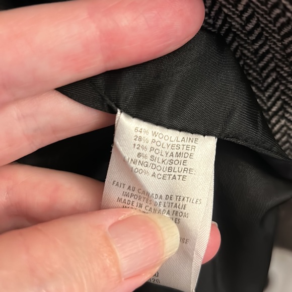 Josef Tweed Two Button Blazer - Picture 4 of 5